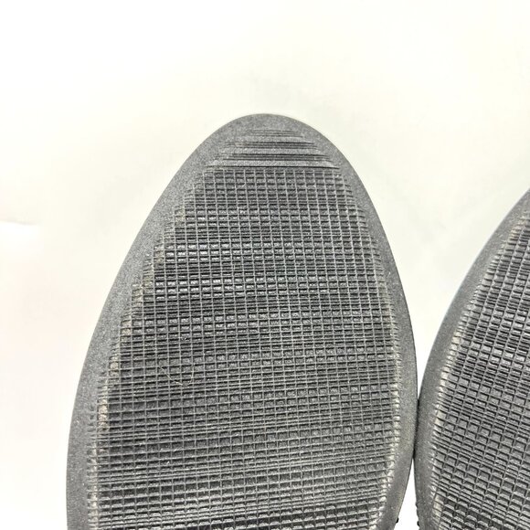 Steve Madden Mens 9 Caviarr Black Silver Studded Loafers‎ Dress Shoes - Picture 10 of 13